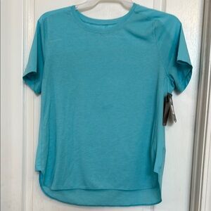 Women's Aqua Blue Top